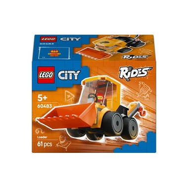 LEGO® City Véhicules – La chargeuse de chantier 60483