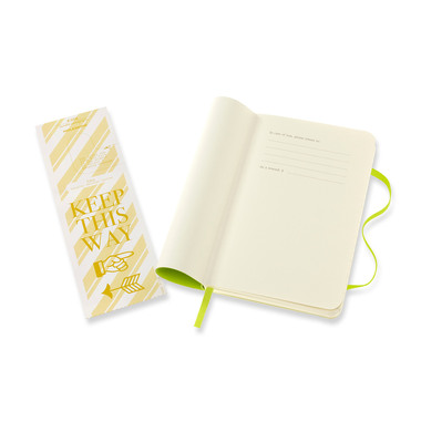 MOLESKINE Notizbuch Classic SC Pocket 420850970 liniert,limetten grün,192 S.