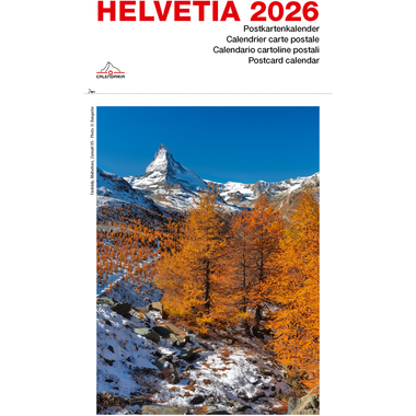 CALENDARIA Calendario 2026 9783036205373 Helvetia ML 16.5x23cm
