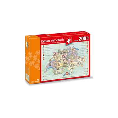 Carta.Media Puzzle Kantone der Schweiz