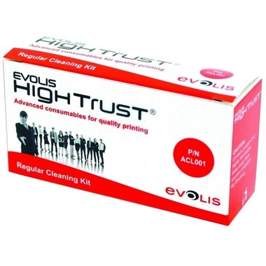 EVOLIS Reinigungs Kit 5 Stück ACL001 Karten & Reinigungstäbchen