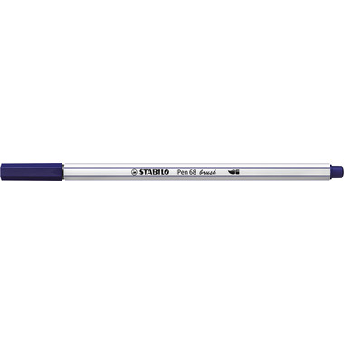 STABILO Penna Fibra 68 brush 568/22 prussiano
