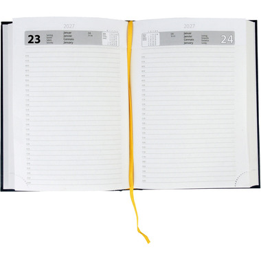 SIMPLEX Agenda di lavoro 2027 40090.27 1G/1P blu ML 14.8x20.8cm
