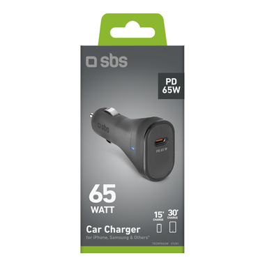 Fast PD usb-c car charger also for iPhone | SBS