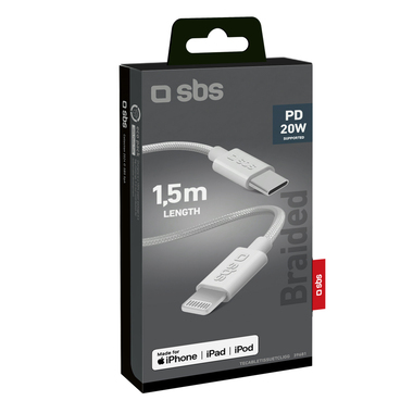 Câble iPhone lightning avec USB-C | SBS