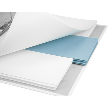 BIELLA Divisori cartone 2 fori 19919005U blu, 24x10.5cm 100 pezzi