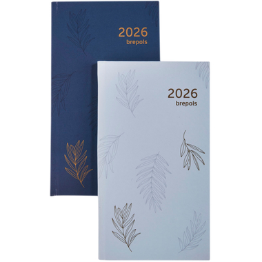 BREPOLS Agenda Interp. Tro.Flower 2026 0.736.0765 1W/2S ass. 8.9x16cm