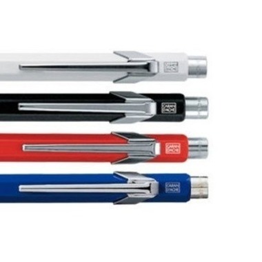 CARAN D'ACHE Kugelschreiber 849 Metall 849.260 rot,blau,schwarz oder weiss
