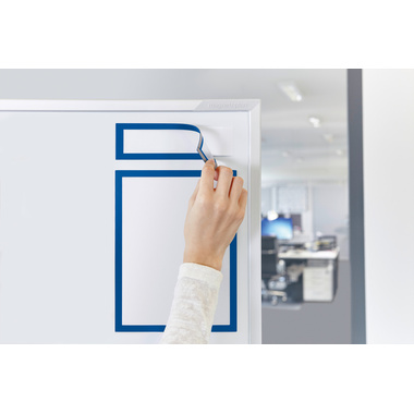 MAGNETOPLAN Magnetrahmen magnetofix 1131703 blau, Topsign 232x52mm 5 Stk.