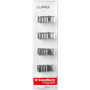 TRENDFORM Magnet-Clip CLIPPER GK8017 4 Stk. 25mm, chrom