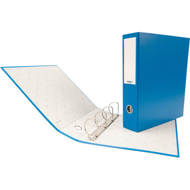 BIELLA Zeigebuch Dinor-Quatro 7cm 12644705U blau, 4-Ring A4