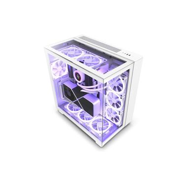 NZXT PC-Gehäuse H9 Elite Weiss matt
