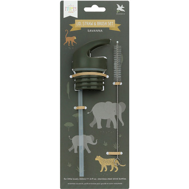 ALLC Set pour gourde DBSSRE55 Couvercle, paille, brosse