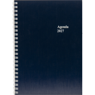 SIMPLEX Agenda settimanale 2027 40125.27 1S/2P blu ML 14.8x20.8cm