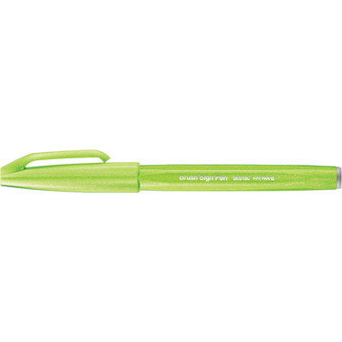 PENTEL Brush Sign Pen SES15C-K vert bourgeon