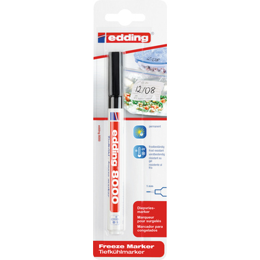 EDDING Marke congelatore 1mm 8000ORG-1 nero