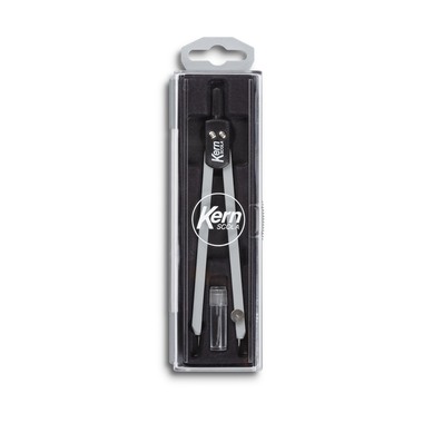 KERN Compas SCOLA pastel 13.5cm 430 300mm, gris
