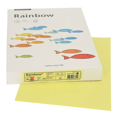 RAINBOW Papier mittelgelb/14 A3 88042322 FSC, 80g 500 Blatt