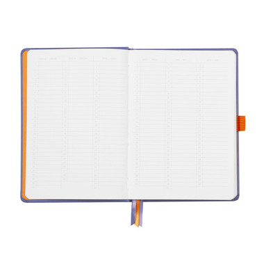 RHODIA Notizbuch Goalbook HC A5 118578C iris, dots 120 Blatt