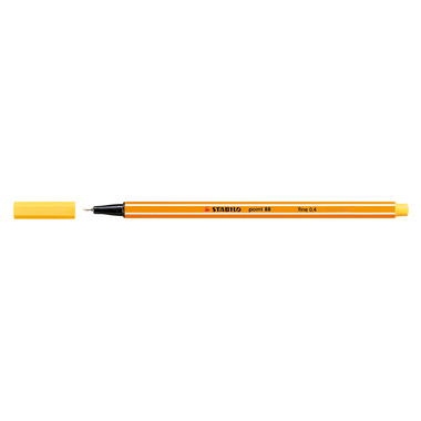 STABILO Fineliner Point 88 0.4mm 88/44 giallo