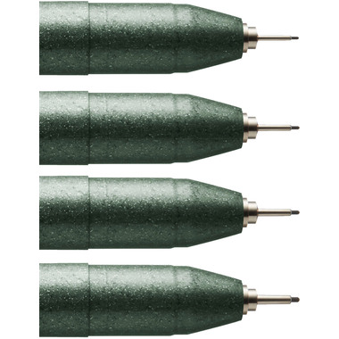 COPIC Multiliner 22075627 Olive Set, 4 pz. ass.