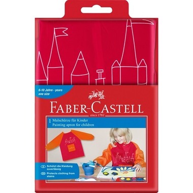 FABER-CASTELL Tablier de peinture 201204 rouge/orange