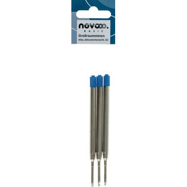 NOVOOO Mine Gel G2 ex 0.7mm 319000 blu, inedibile 3 pezzi