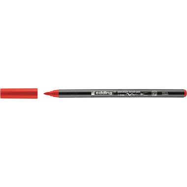 EDDING Porcellana Marker 4201 1-4mm E-4200 rosso