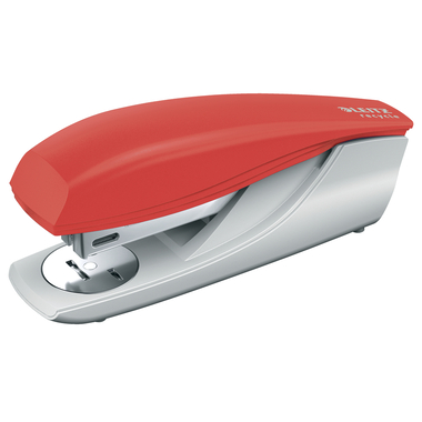 LEITZ Agrafeuse NeXXT Recycle 5604-00-25 rouge, CO2 neutre 30 feuilles