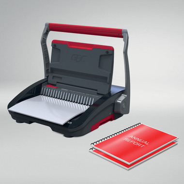 GBC Plastikbindegerät CombBind A4 4410063 CB25, 390 Seiten