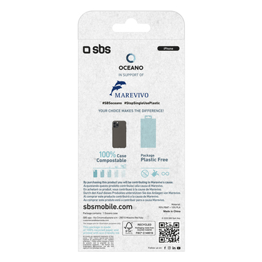 Soft, compostable eco cover for iPhone 12 Pro Max