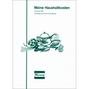 FAVORIT Haushaltbuch A4 890 24 Blatt