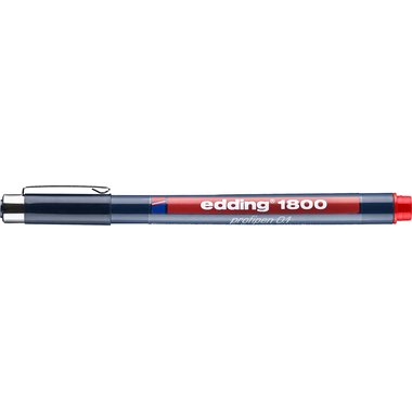 EDDING Profipen 1800 0.10-0.25mm 1800-2-01 rouge