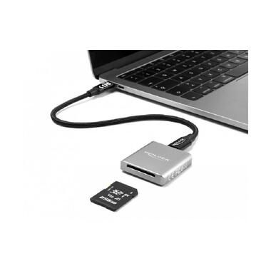 Delock Card Reader External USB-C for SD Express Memory Cards