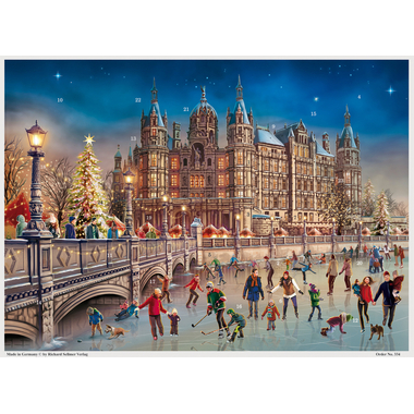 SELLMER Adventskalender 300 334 Schweriner Schloss