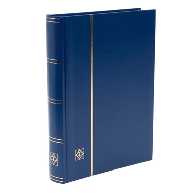 Classificatore BASIC per francobolli, 64 pagine, blu
