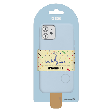 Cover semi trasparente morbida per iPhone 11