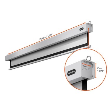 Celexon Motorleinwand Pro Plus 300x187 cm 16:10