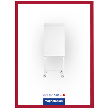 MAGNETOPLAN Cadre aimant magnetofix A4 1130306 rouge 5 pcs.