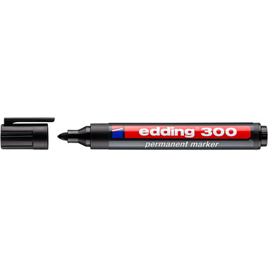 EDDING Permanent Marker 300 1,5-3mm 300-1 schwarz