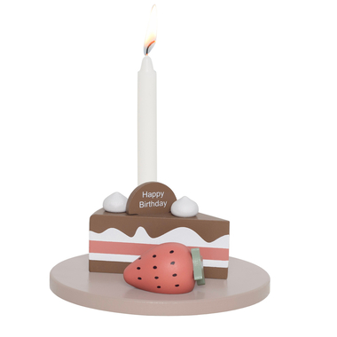 JABADABADO Décoration d'anniver. 15x15cm T298 Pièce de gâteau