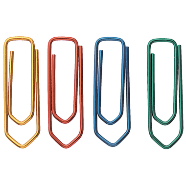 SMART OFFICE Trombone no. 4 FX5 32mm coloré ass. 50 pcs.