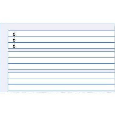 INGOLD-BIWA Basisline quaderno A4 02.0420.1840 bianco, 90g 6mm 25 pz.