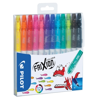 PILOT Frixion Colors SW-FC 12 pcs., étui