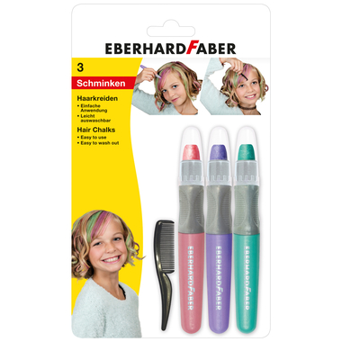 EBERHARD FABER Haarkreide Set 579202 Pastell