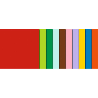 URSUS Dépliants Origami 20×20cm 2835199 10 couleurs ass. 100 feuilles