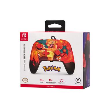 Power A Enhanced Wired Controller Pokémon: Charizard Vortex