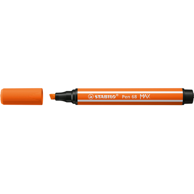 STABILO Penna Fibra 68 MAX 2+5mm 768/30 giallo-rosso