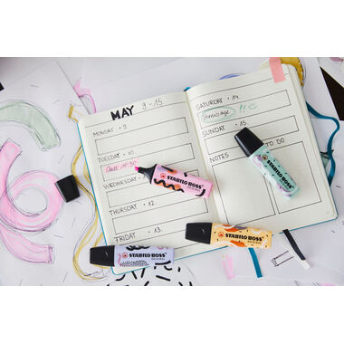 STABILO Textmarker BOSS ORIGIN. 2-5mm 70/158-101 by Ju, Purpurrot