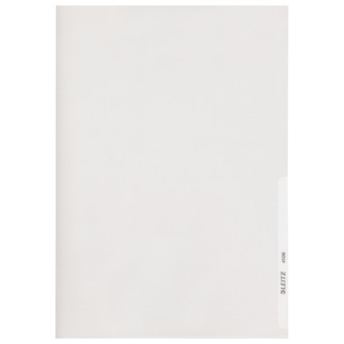 LEITZ Dossier Premium PVC A4 41060002 clair, 0,15mm 100 pcs.